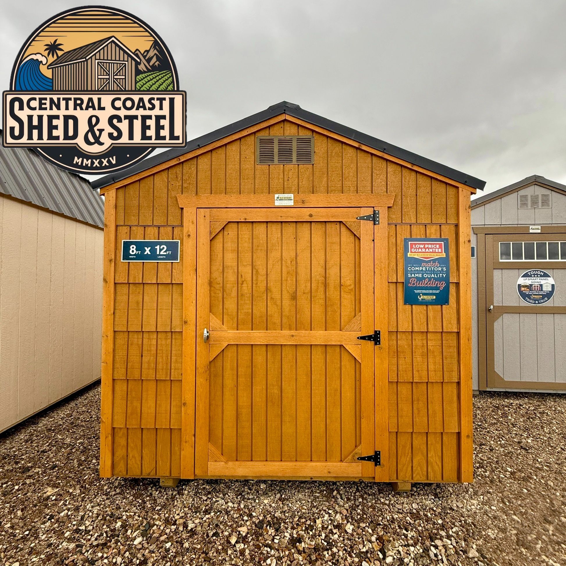 New Inventory! 8x12 Economy Utility Shed
