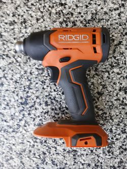 IMPACT DRILL RIDGID 18V TOOL ONLY
