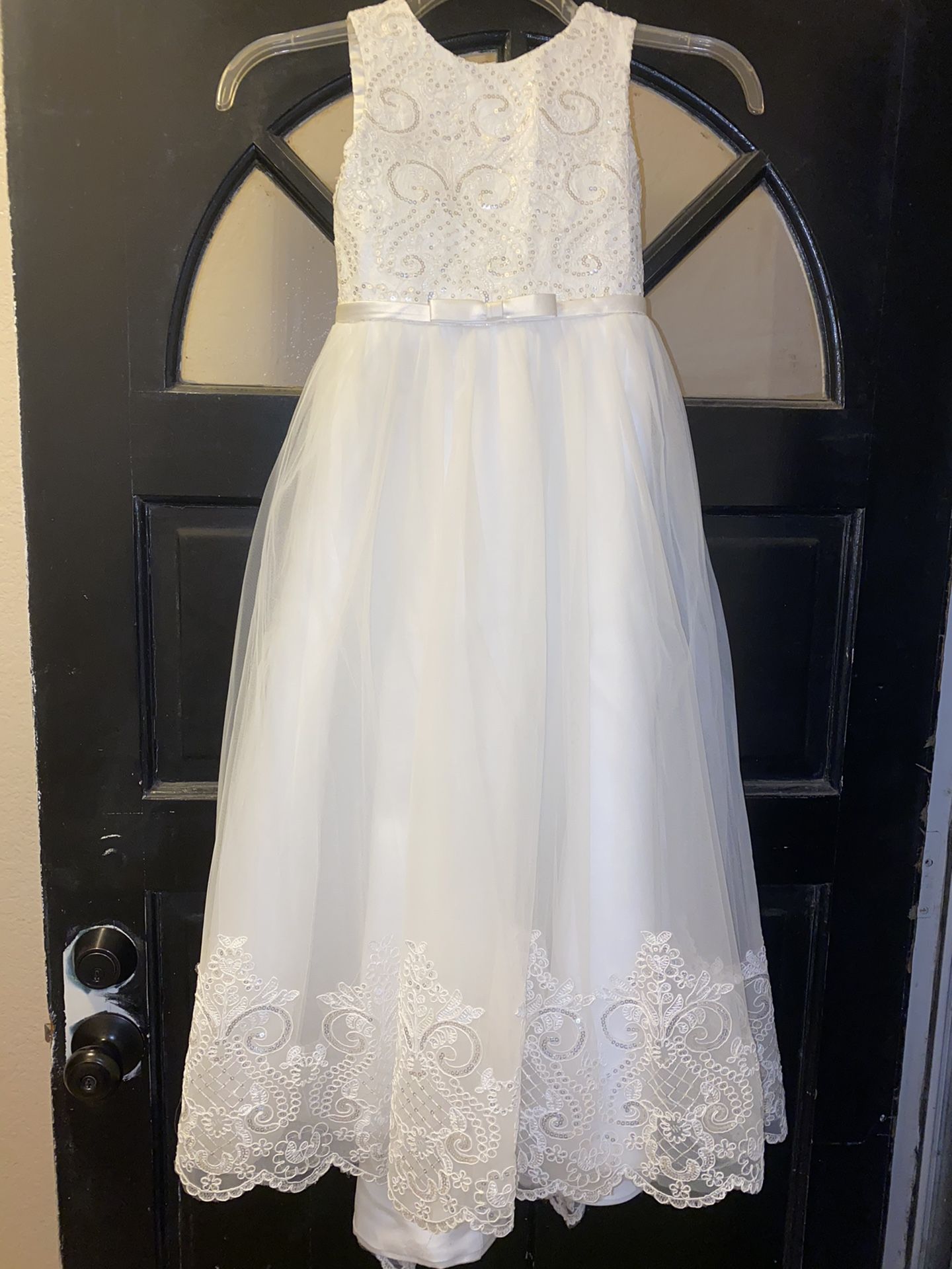 Flower Girl First Communion Confirmation Baptism Wedding dress