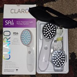 NWOT Claro Spa Sciences Acne Treatment Light Therapy System. FDA cleared.