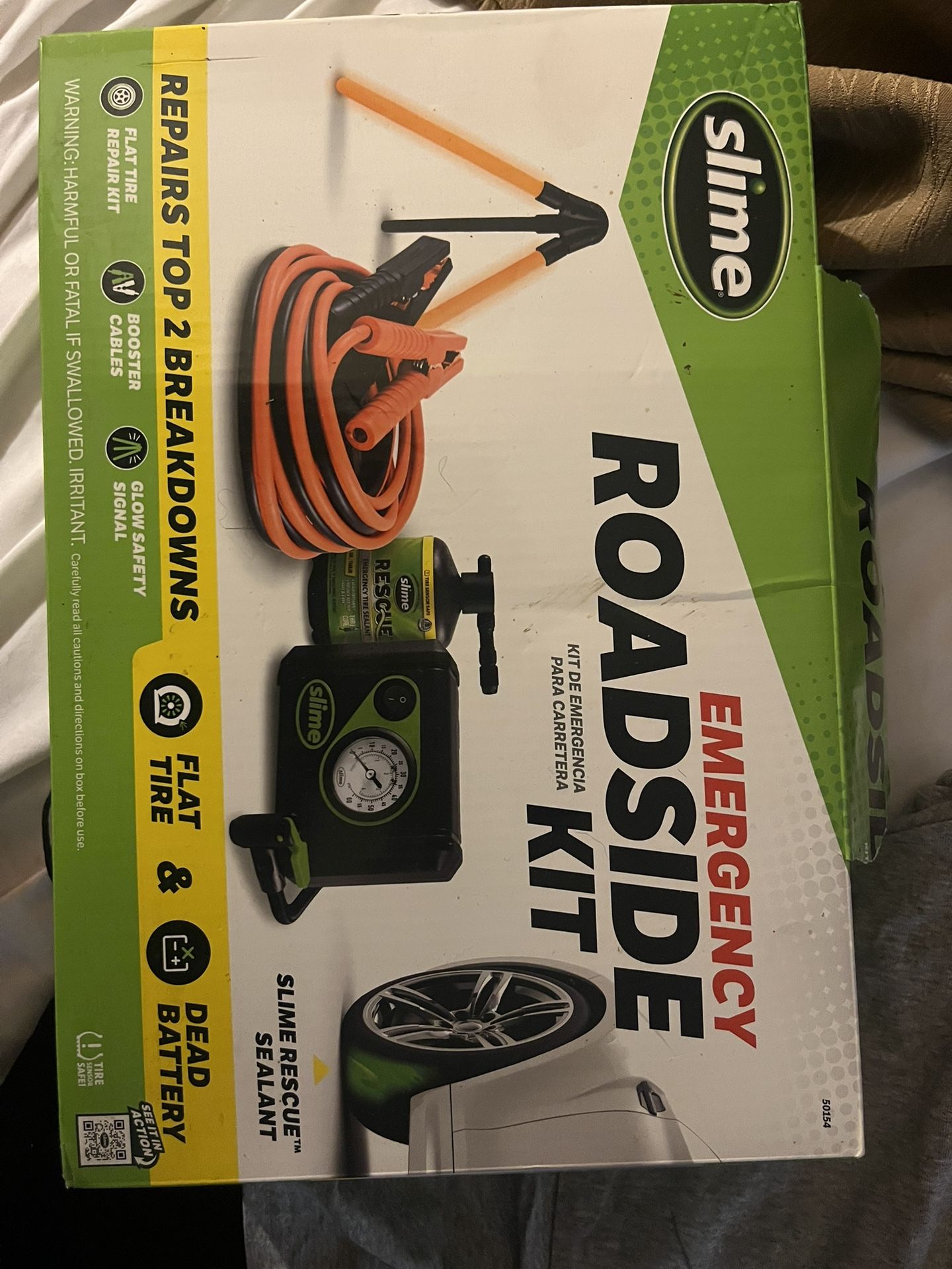 SLIME emergency roadside kit