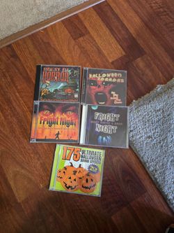 Halloween Sound Effects CD Lot of 5