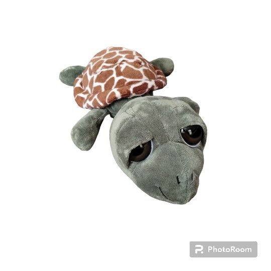 The Petting Zoo Bean bag Plush Sea Turtle with Pocket (No Baby) 14” Long