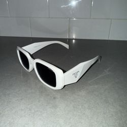 White Prada Sunglasses
