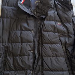 Paul & Shark Puffer Vest With Hoodie