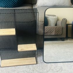 Mirror And Shelf 
