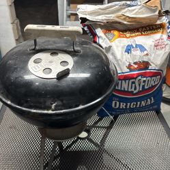 Small Weber Grill And  Charcoal 