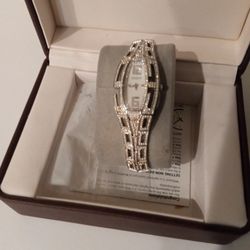 Wittnauer Swiss  Chronograph Watch Silver Sapphire ChrystalHave Not Worn For A While Needs Batteries 