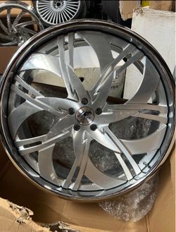 All New 26 inch Amani Forged 2 piece Wheels Rims Tires