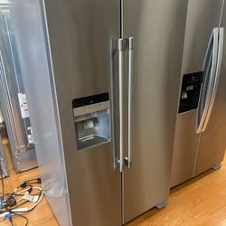 Maytag Side By Side Fridge Stainless Steel 26cf 2024