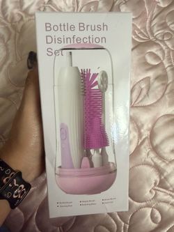 Electric bottle Cleaning brush & bottle Brush Disinfection 