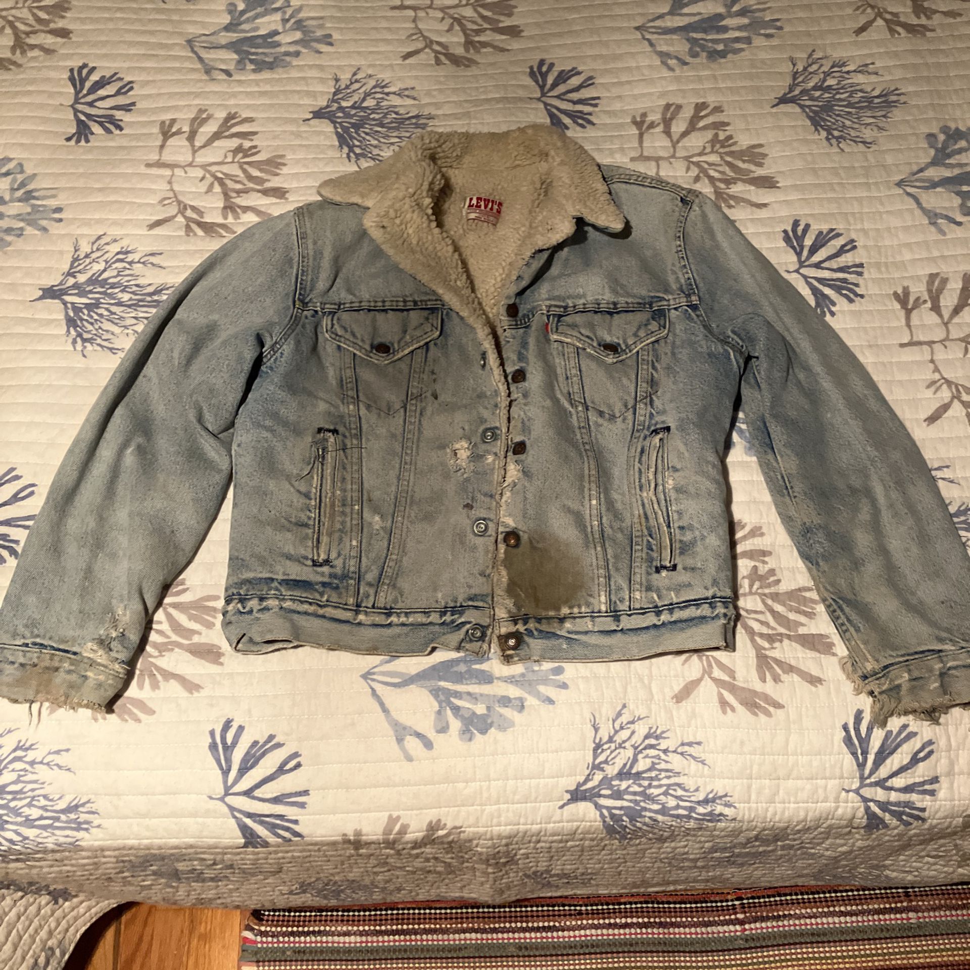 Vintage Levi Insulated Denim Jacket