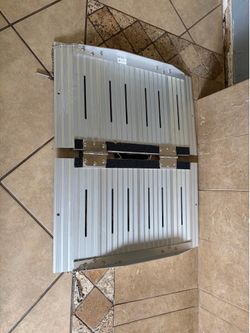 Transportable wheelchair ramp