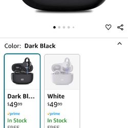 Open Ear Clip Wireless Earbuds Bluetooth 5.3, Clip on Earbuds, Lightweight Comfort, Stable Fit Open Ear Headphones for Running Fitness, 40H Play, Buil