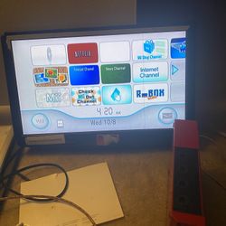 Red Wii All Wires 