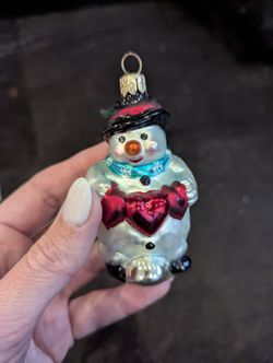 Christopher Radko Love You This Much Snowman