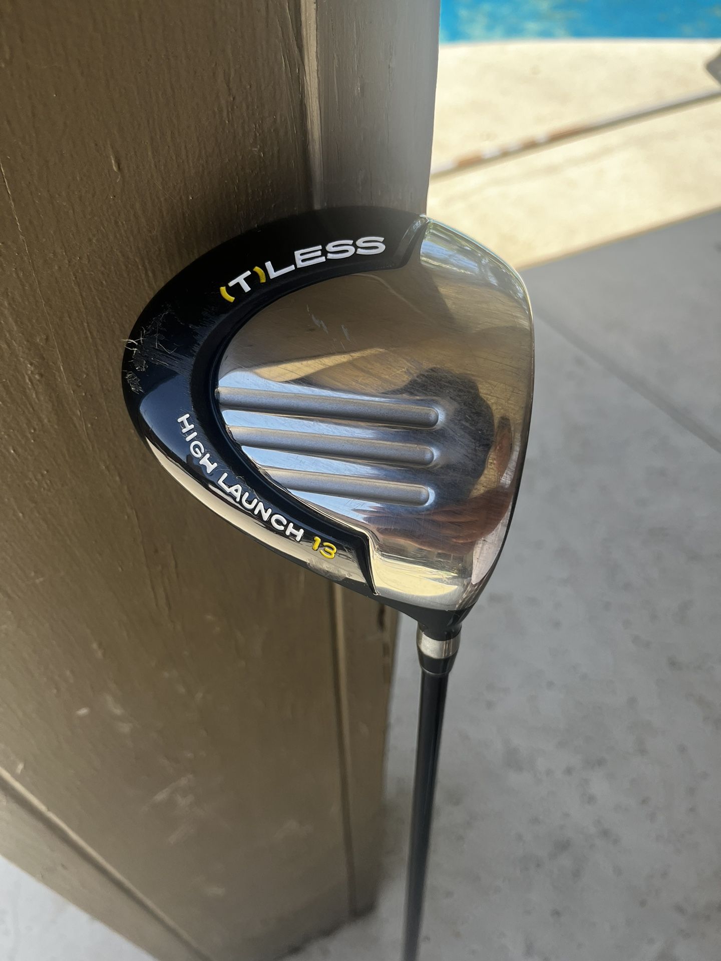 TEELESS DRIVER 13° SENIOR FLEX R2 50 GRAM SHAFT MIDDIZE GRIP T LESS RXS RIFE RH