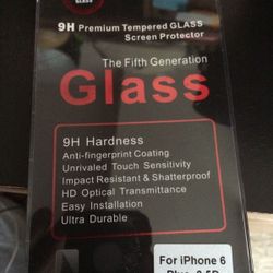 New glass screen protector for iPhone 6