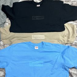 Size L 3 Supreme Shirts For $75 Or $30 Each