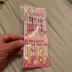 Hello Kitty 3sets of Chopsticks 
