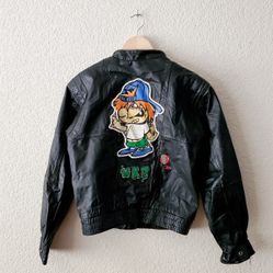 Vintage Wilson's Leather Jacket Ugly Kid Joe 