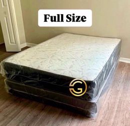 Full Size Mattress Set – Medium Comfort – Available Today 🚚
