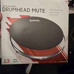 12" Evans Soundoff Drumhead Mute