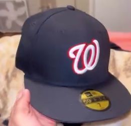 New Era 59FIFTY Washington Nationals Navy/Gray Fitted Cap