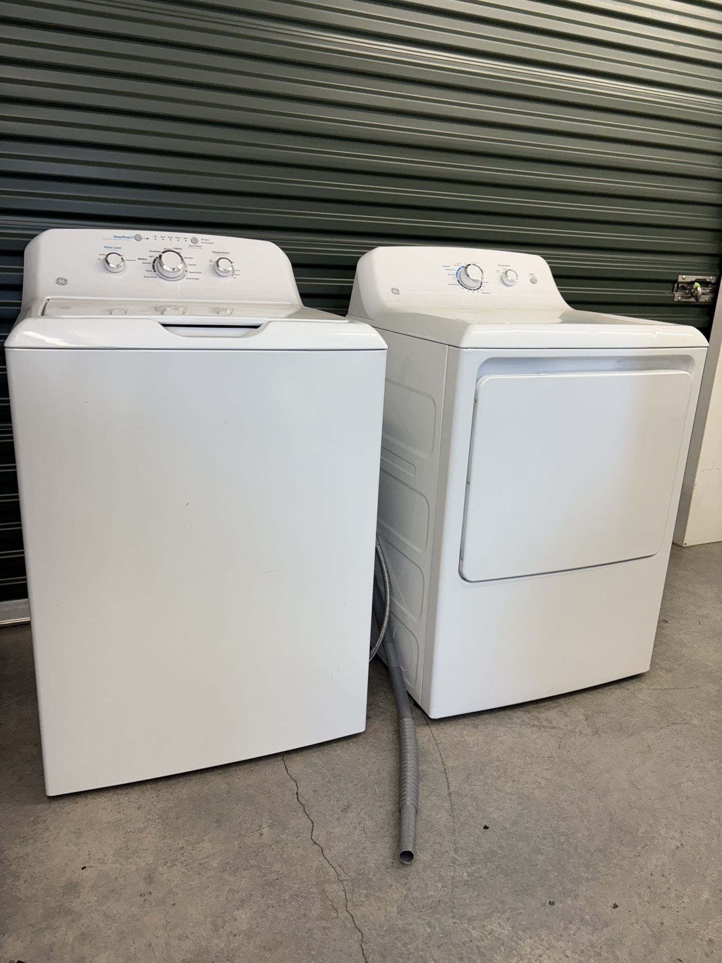 GE Washer And Dryer 