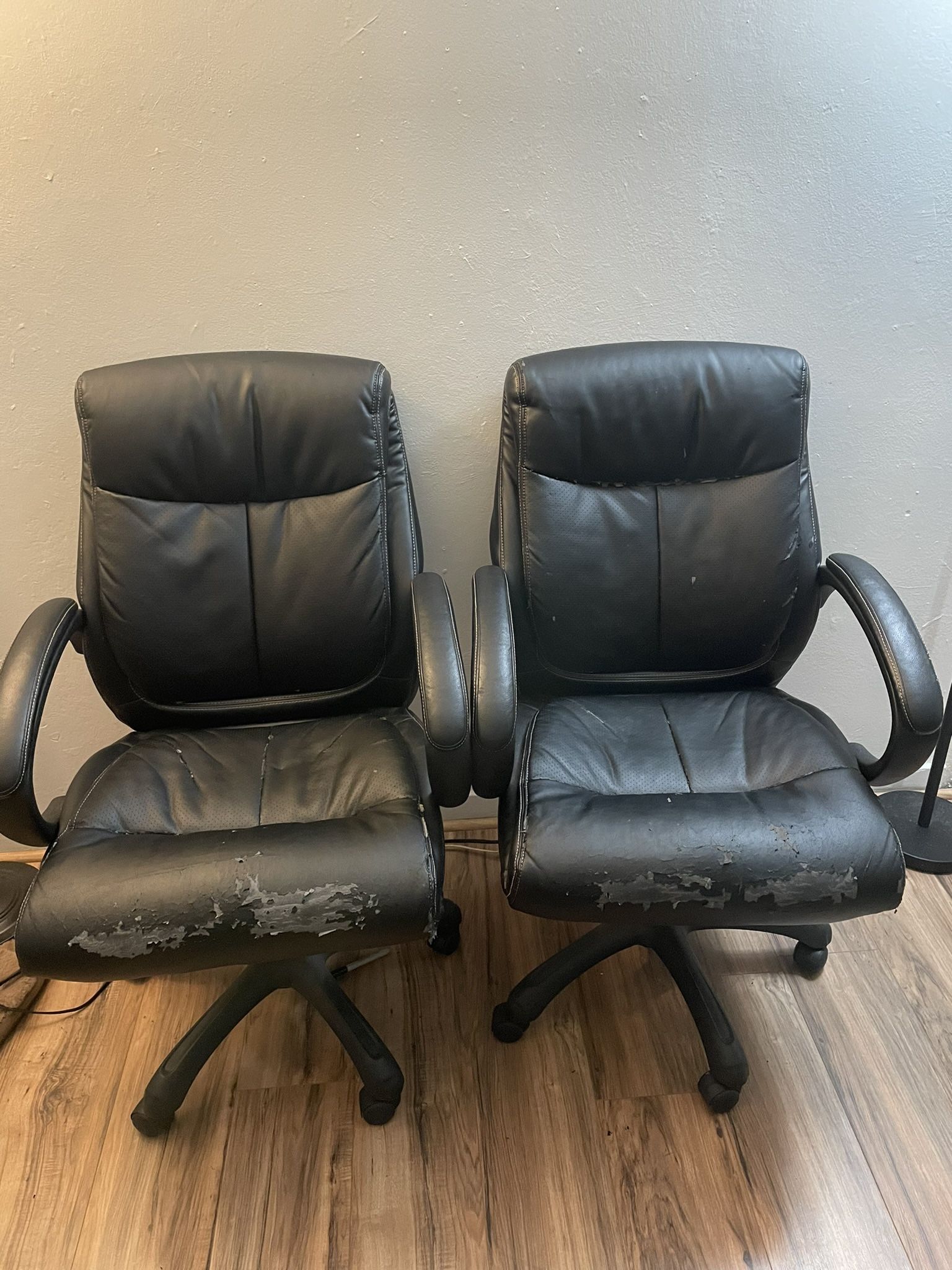 Computer Desk Swivel Chairs Both For