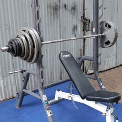 Inspire Power Cage / Squat Rack / Olympic Weights / Gym / Gymnasio / Pesas / Fitness / Bench Press