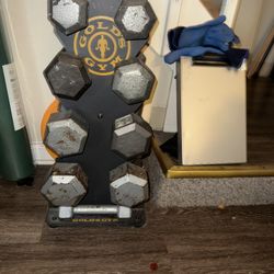 Dumbbells and Stand