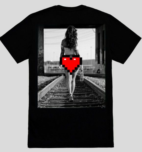 LA Train Tracks T-shirt