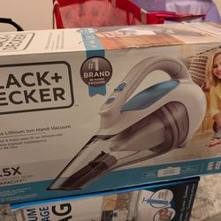 BLACK  DECKER cordless vacuum