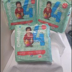 Size 4 Diapers -28 Ct -6 Pkgs