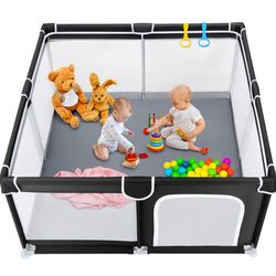 Todale Baby Playpen Breathable Mesh