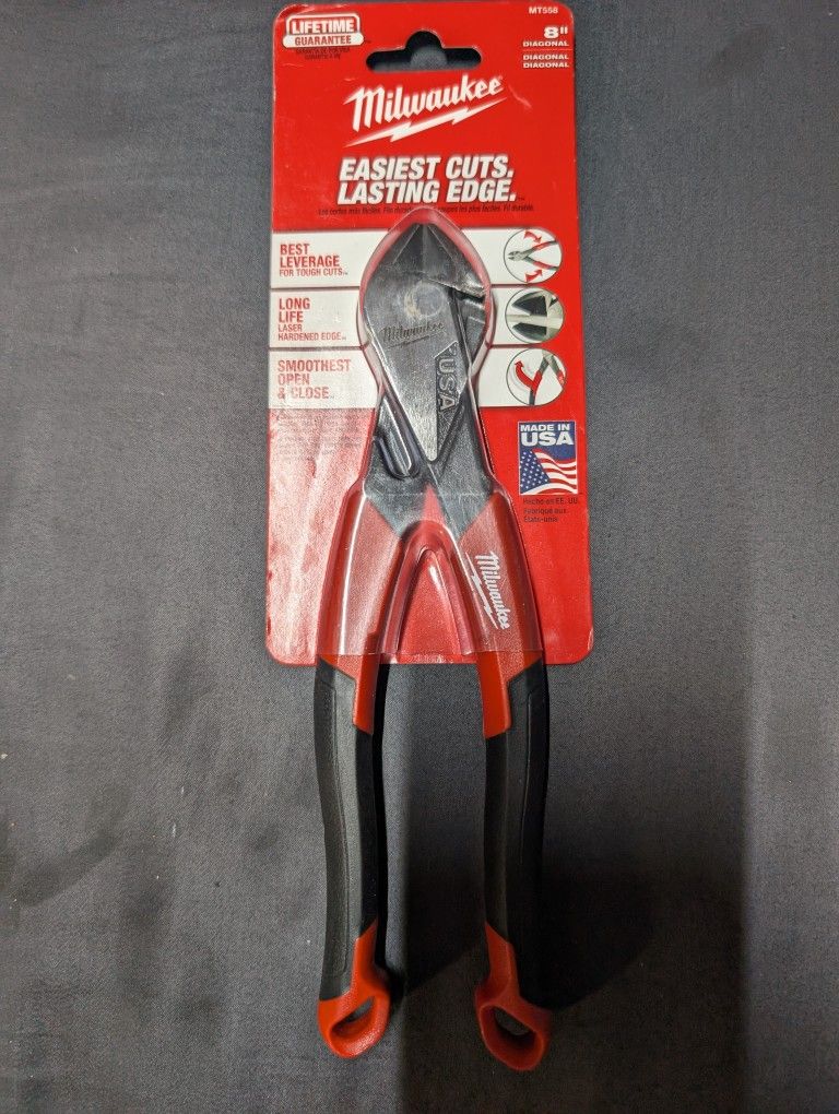 Milwaukee 8" Diagonal Cutters