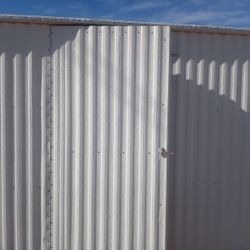 Storage Shed With Shelfs 