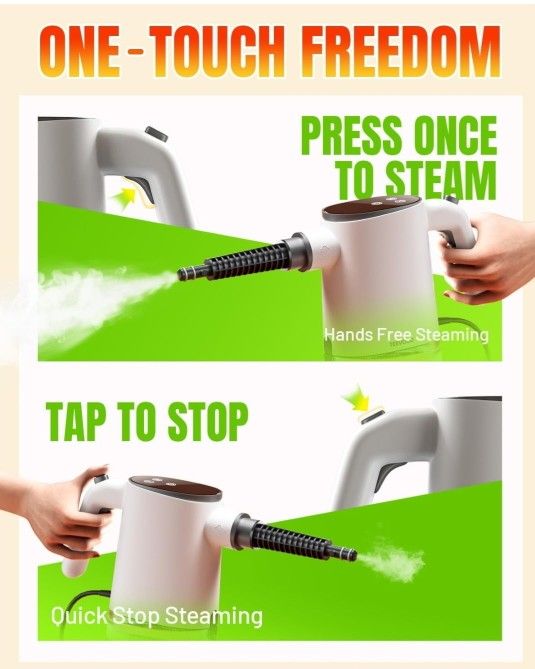 TEEVOGO HANDHELD STEAM CLEANER