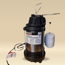 Ridgid Submersible Pump 1hp NEW $200 obo
