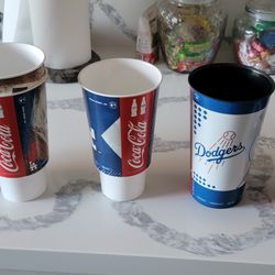 Dodger stadium cups