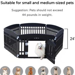 OBO New Unopened Small & Medium Sized Dog Play Pen 24" Tall