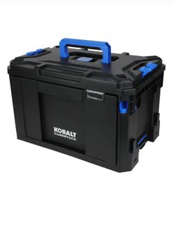 Kobalt CASESTACK 1 drawer Black Plastic Tool Box NEW
