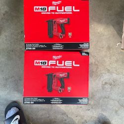 Brand New milwaukee 18G nail gun 18V