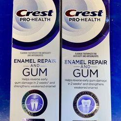 2 Crest Pro-Health Gum and Enamel Repair Toothpaste Intensive Clean 3.7 oz
