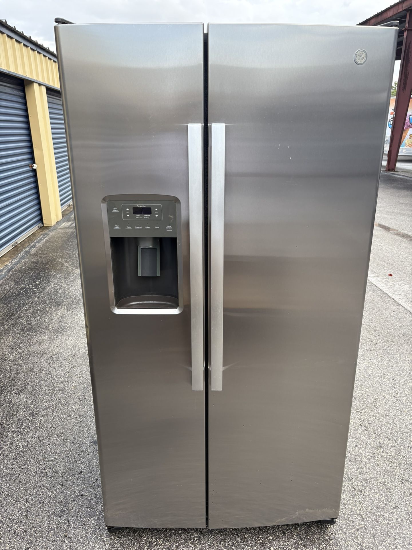 2024 Model Stainless Steel 25 Cubic Feet Side B