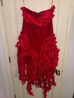 Red Fashionova Midi dress