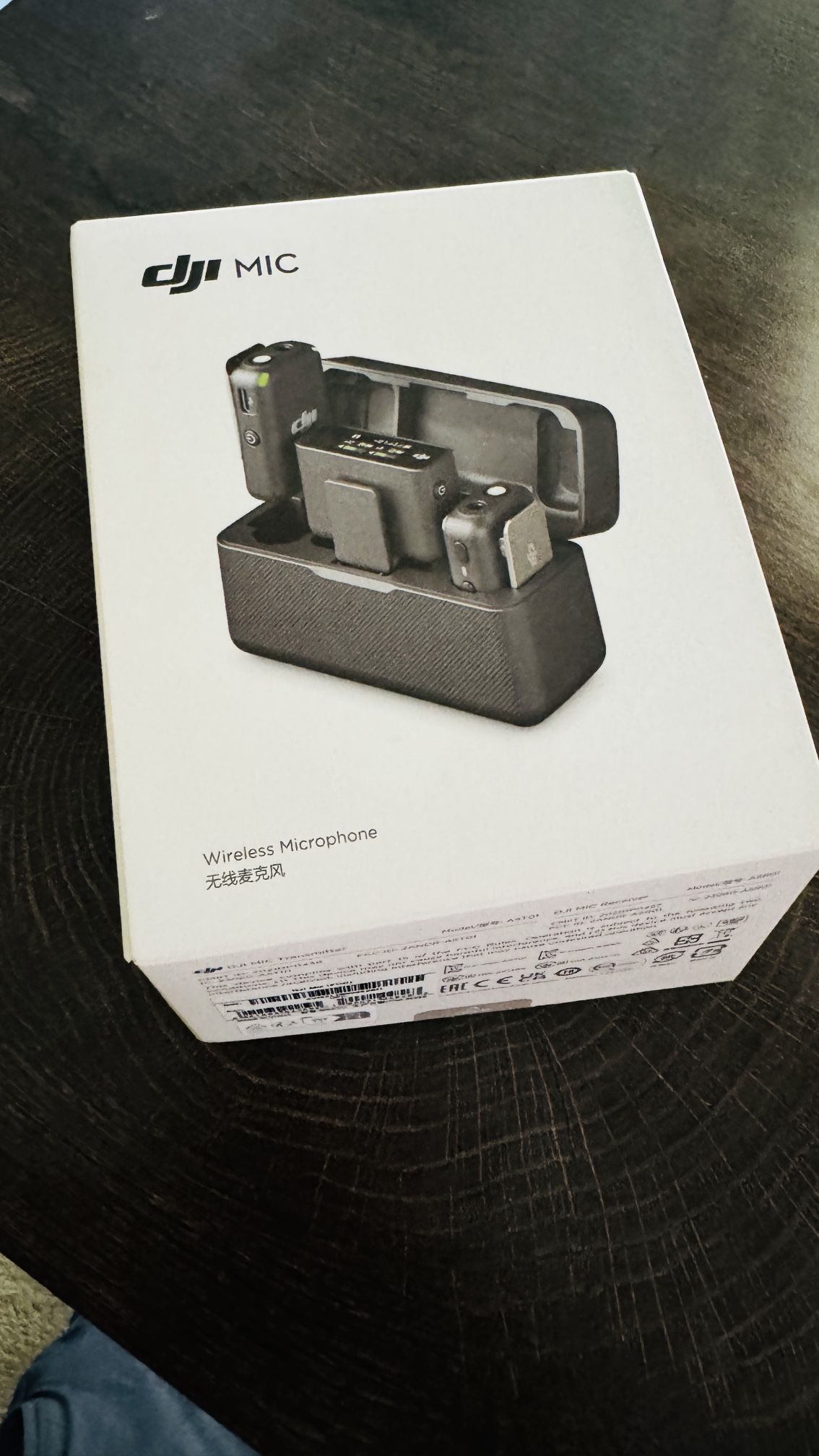Dji Mic (2TX+1RX+Charging Case) Wireless Lavalier Microphone
