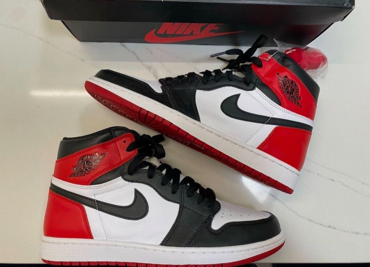 Size 10.5 Black Toe Jordan 1