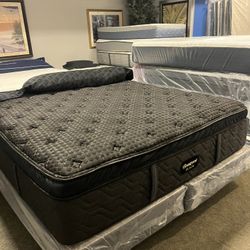 🔥Simmons Beautyrest Black Series 4 Plush Pillowtop King $1700